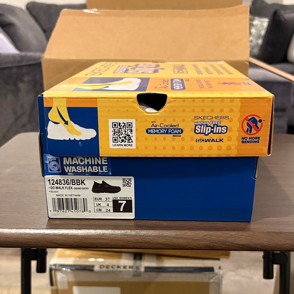 Skechers Go Walk Flex Slip-Ins - Black